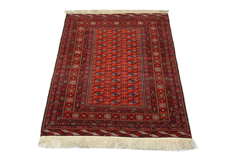 Afghan Rug - 193 x 134 cm - red
