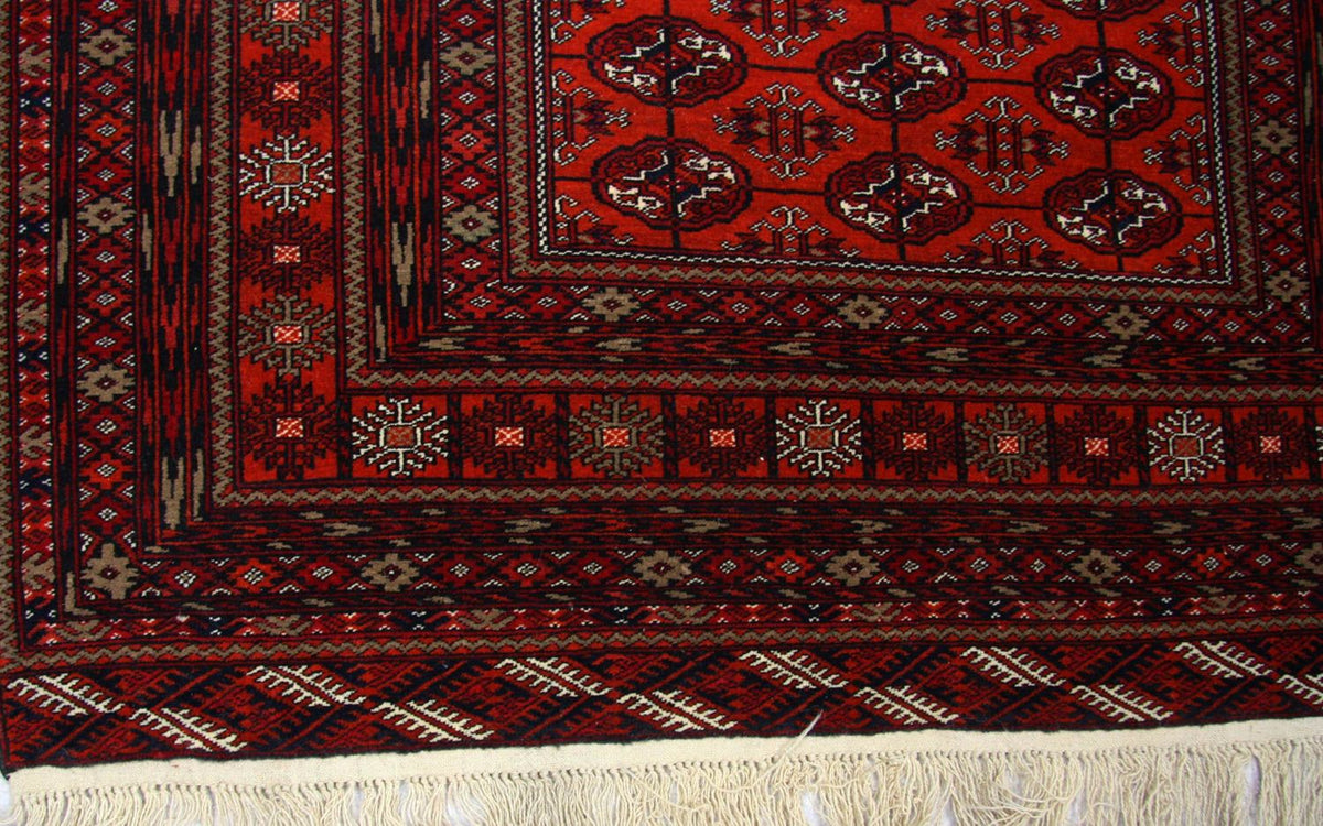 Afghan Rug - 193 x 134 cm - red