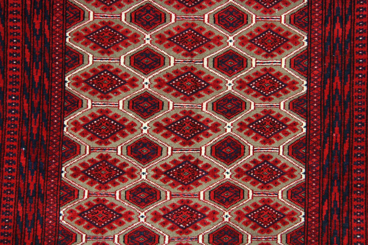 Afghan Rug - 170 x 118 cm - red