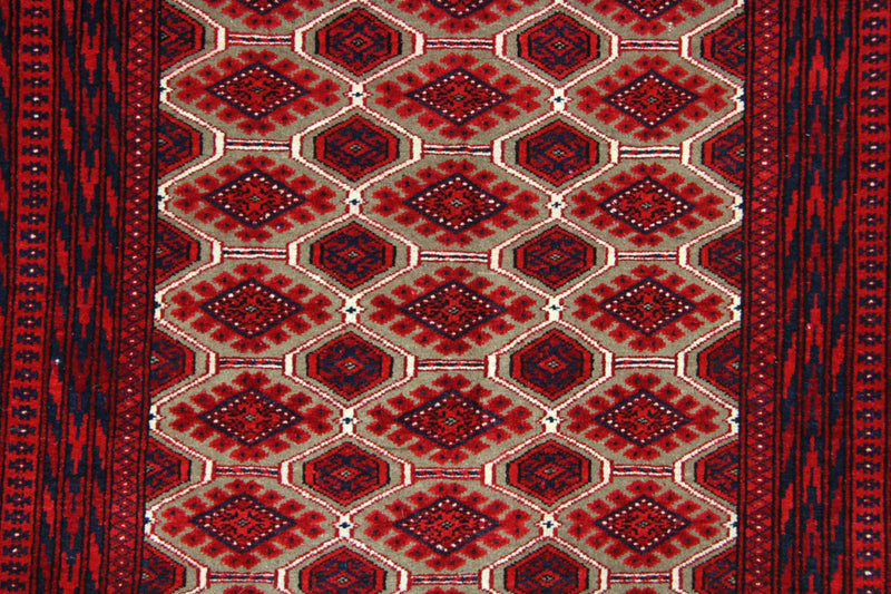 Afghan Rug - 170 x 118 cm - red