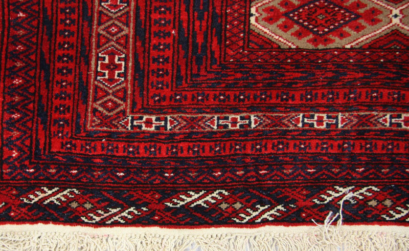 Afghan Rug - 170 x 118 cm - red