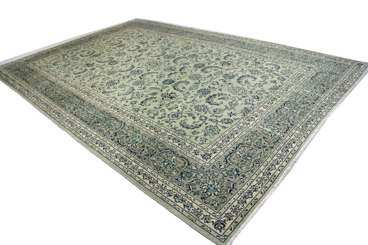 Perser Rug - Keshan - 362 x 251 cm - blue