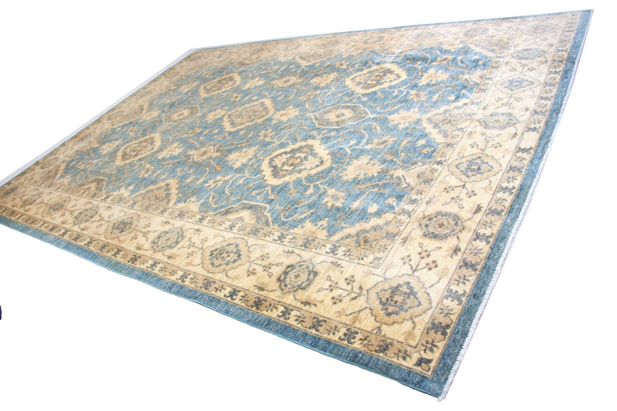 Ziegler Rug - 375 x 269 cm - blue