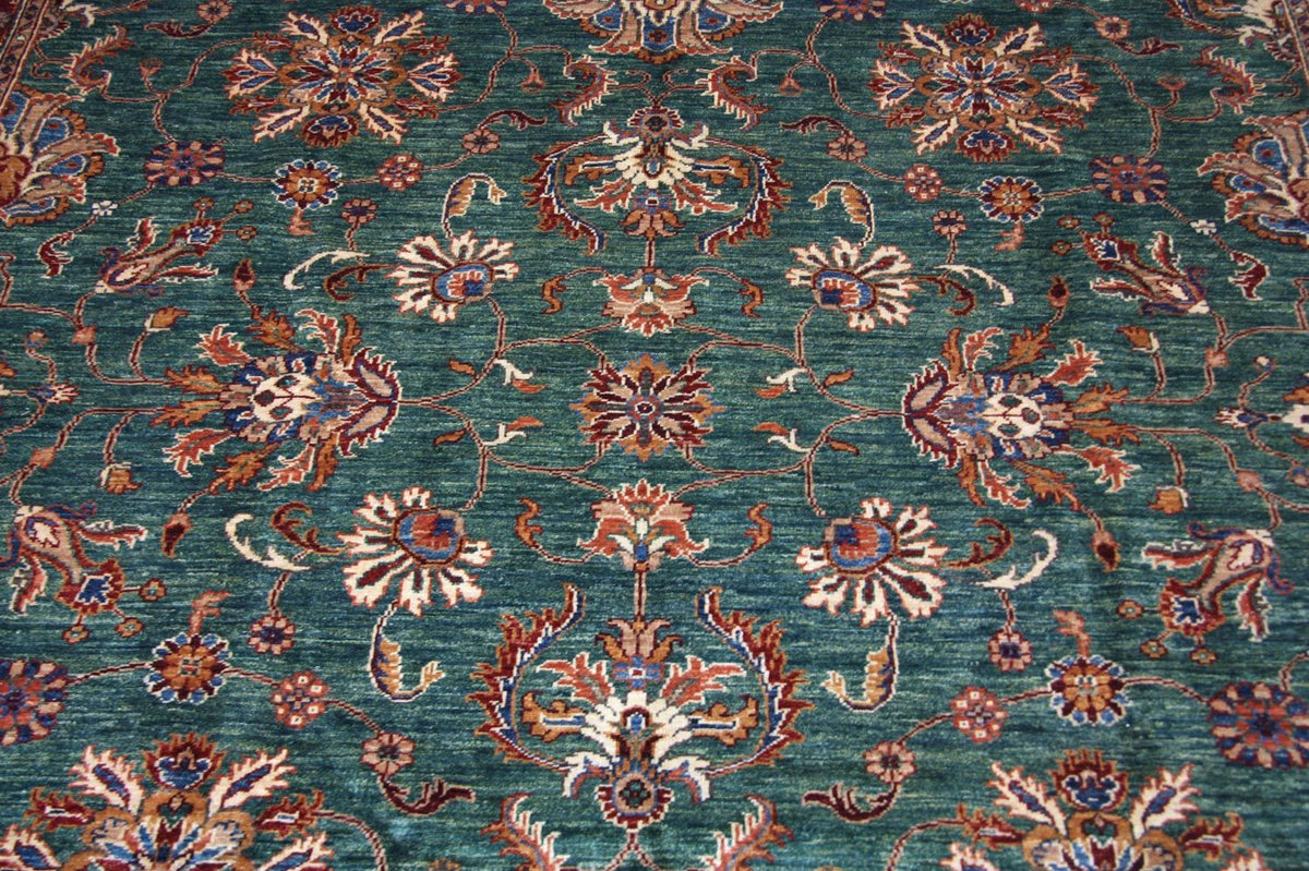 Ziegler Rug - 295 x 250 cm - green