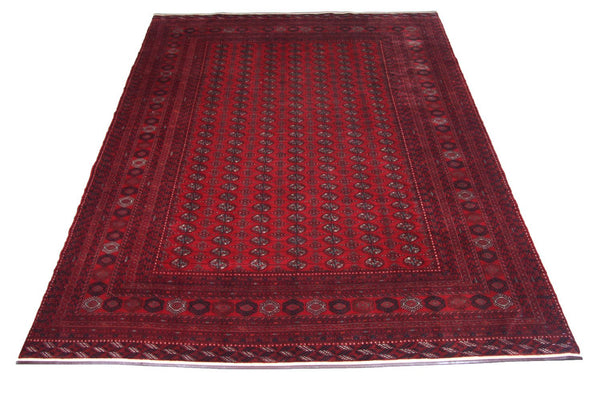 Afghan Rug - Bukhara - 338 x 258 cm - red
