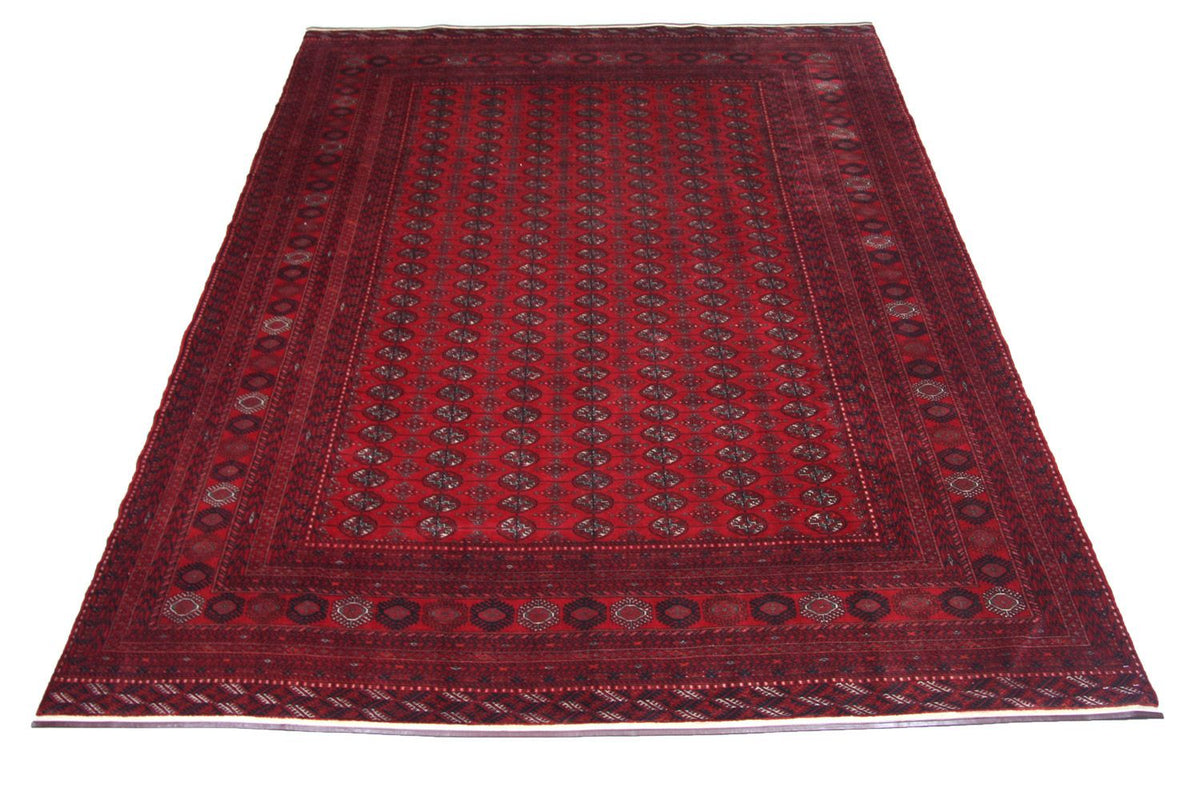 Afghan Rug - Bukhara - 338 x 258 cm - red
