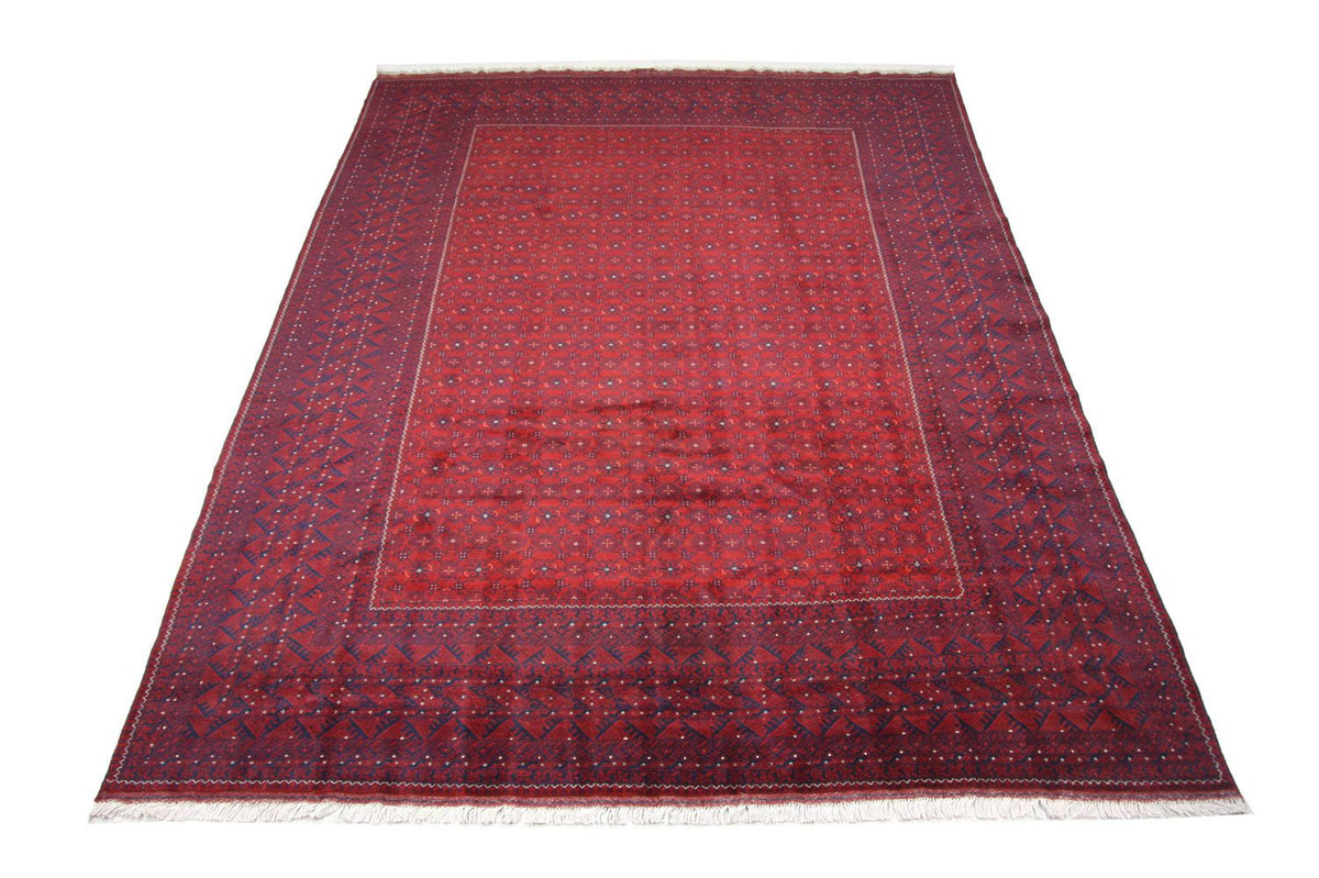 Afghan Rug - Bukhara - 334 x 247 cm - red