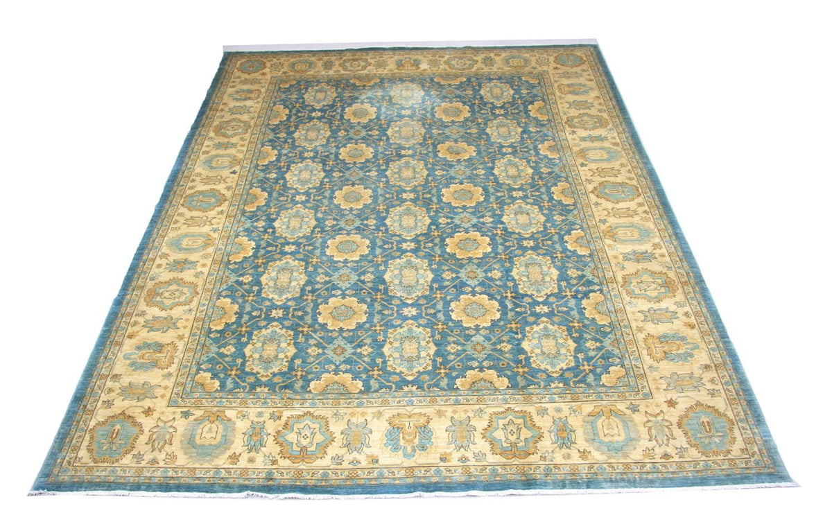 Ziegler Rug - 366 x 266 cm - blue