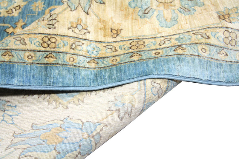 Ziegler Rug - 366 x 266 cm - blue