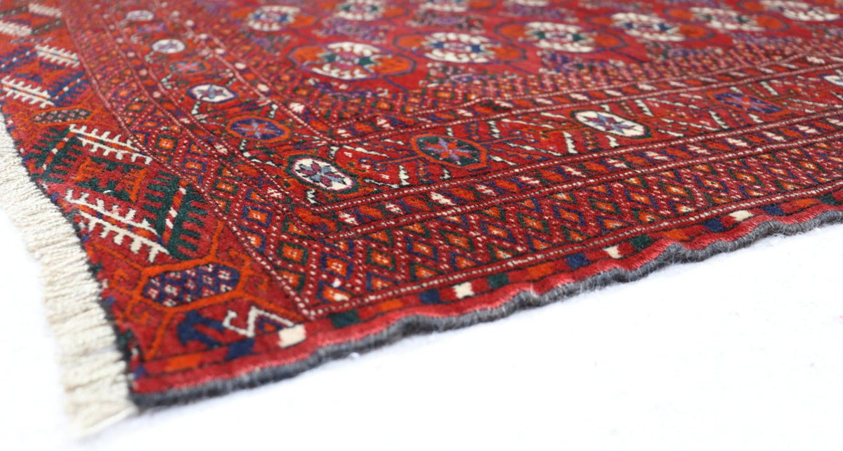 Afghan Rug - Bukhara - 180 x 123 cm - red