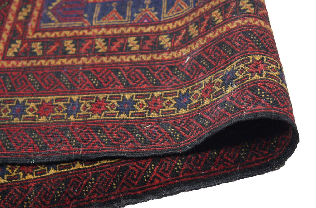 Afghan Rug - 152 x 95 cm - red