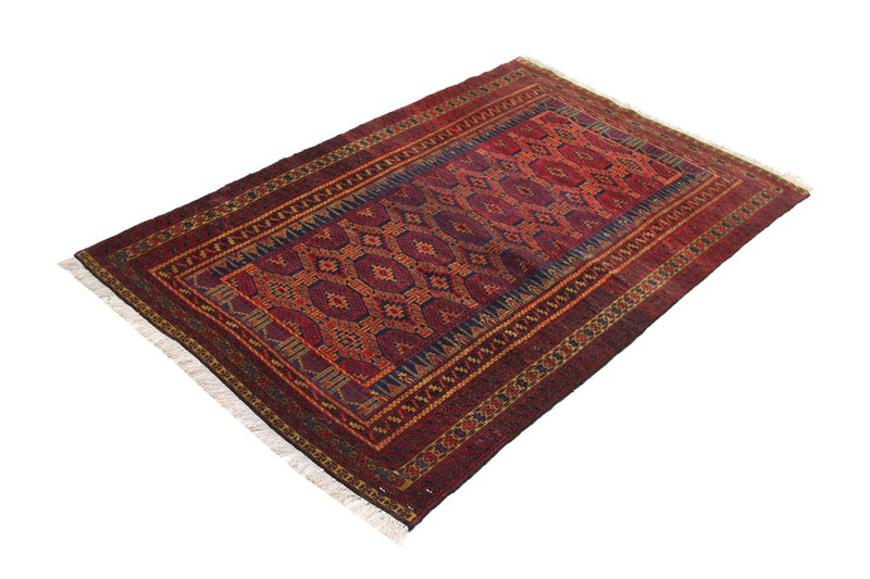 Afghan Rug - 152 x 95 cm - red
