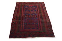Belutsch Rug - 151 x 107 cm - blue