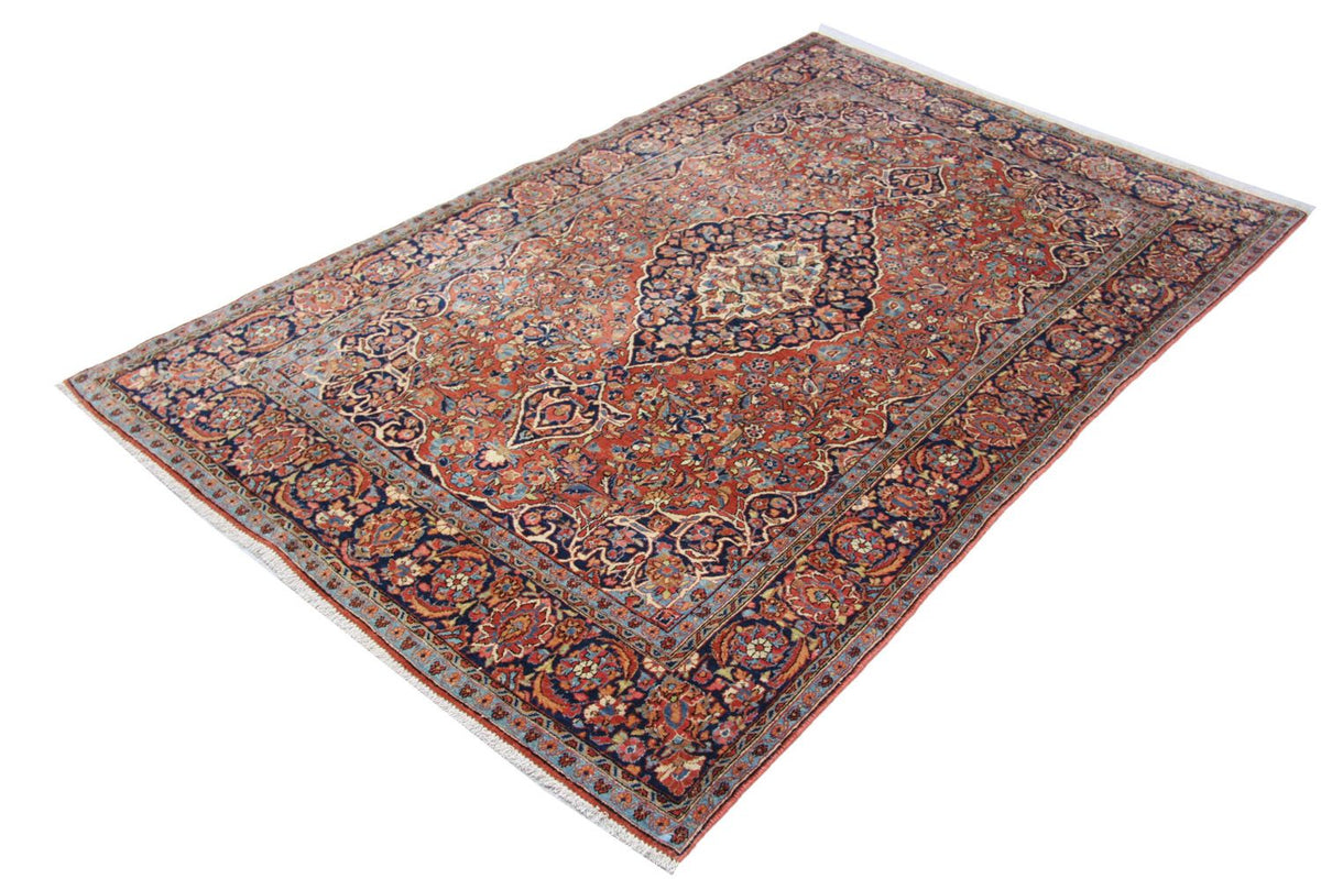 Perser Rug - Keshan - 212 x 130 cm - brown