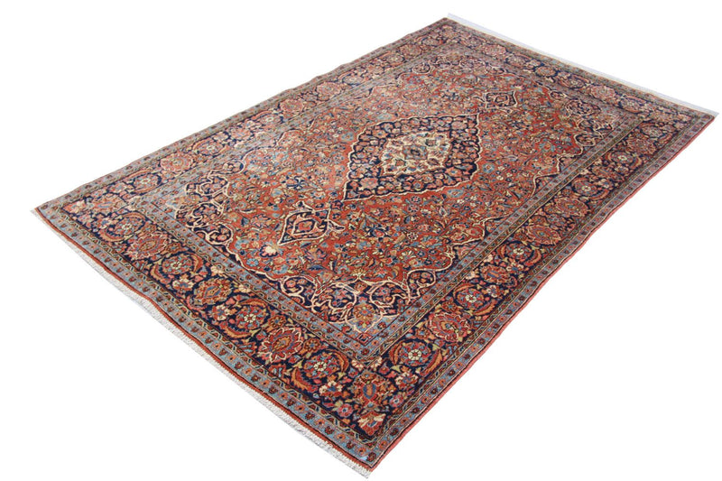 Perser Rug - Keshan - 212 x 130 cm - brown