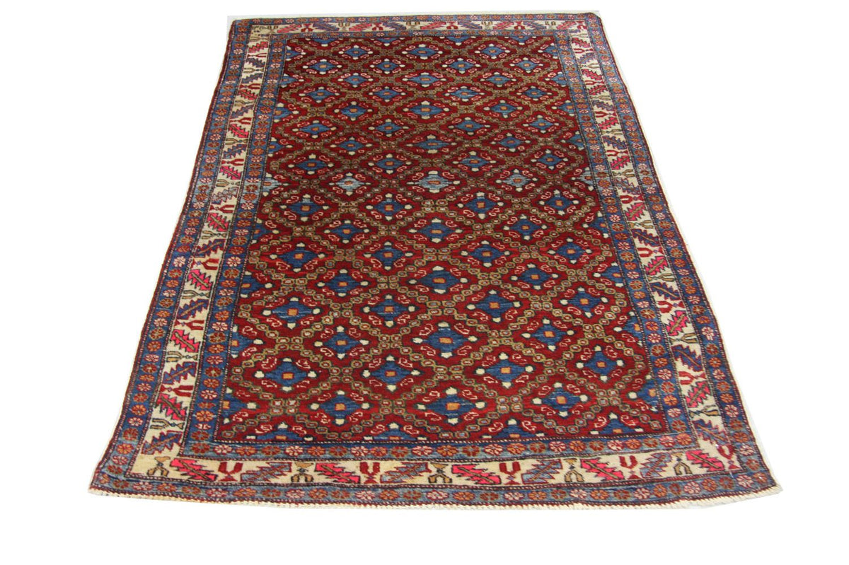 Afghan Rug - Bukhara - 202 x 123 cm - blue