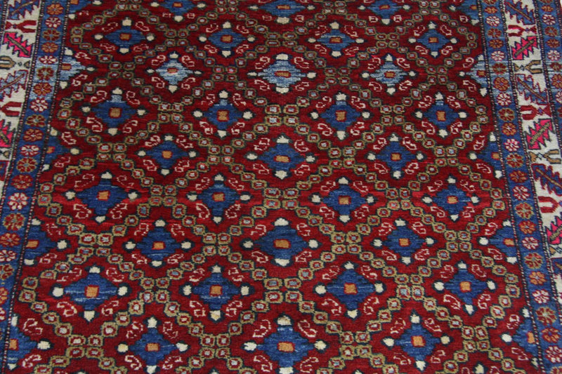Afghan Rug - Bukhara - 202 x 123 cm - blue