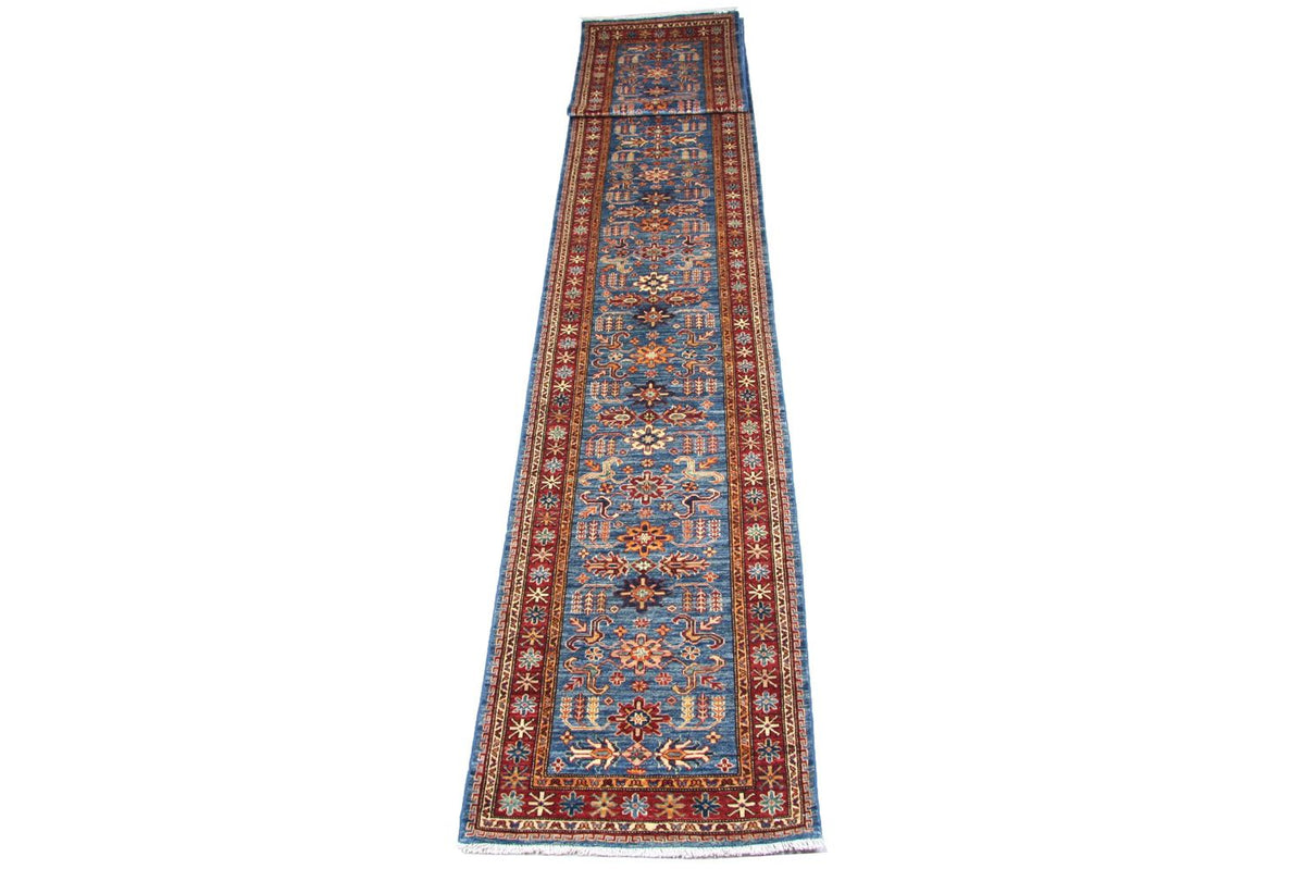 Runner Ziegler Rug - 600 x 82 cm - blue