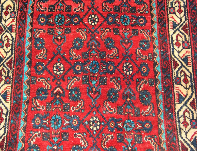 Runner Perser Rug - Nomadic - 500 x 86 cm - red
