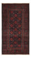 Runner Belutsch Rug - 193 x 104 cm - dark red