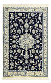 Perser Rug - Nain - Royal - Royal - 136 x 89 cm - dark blue