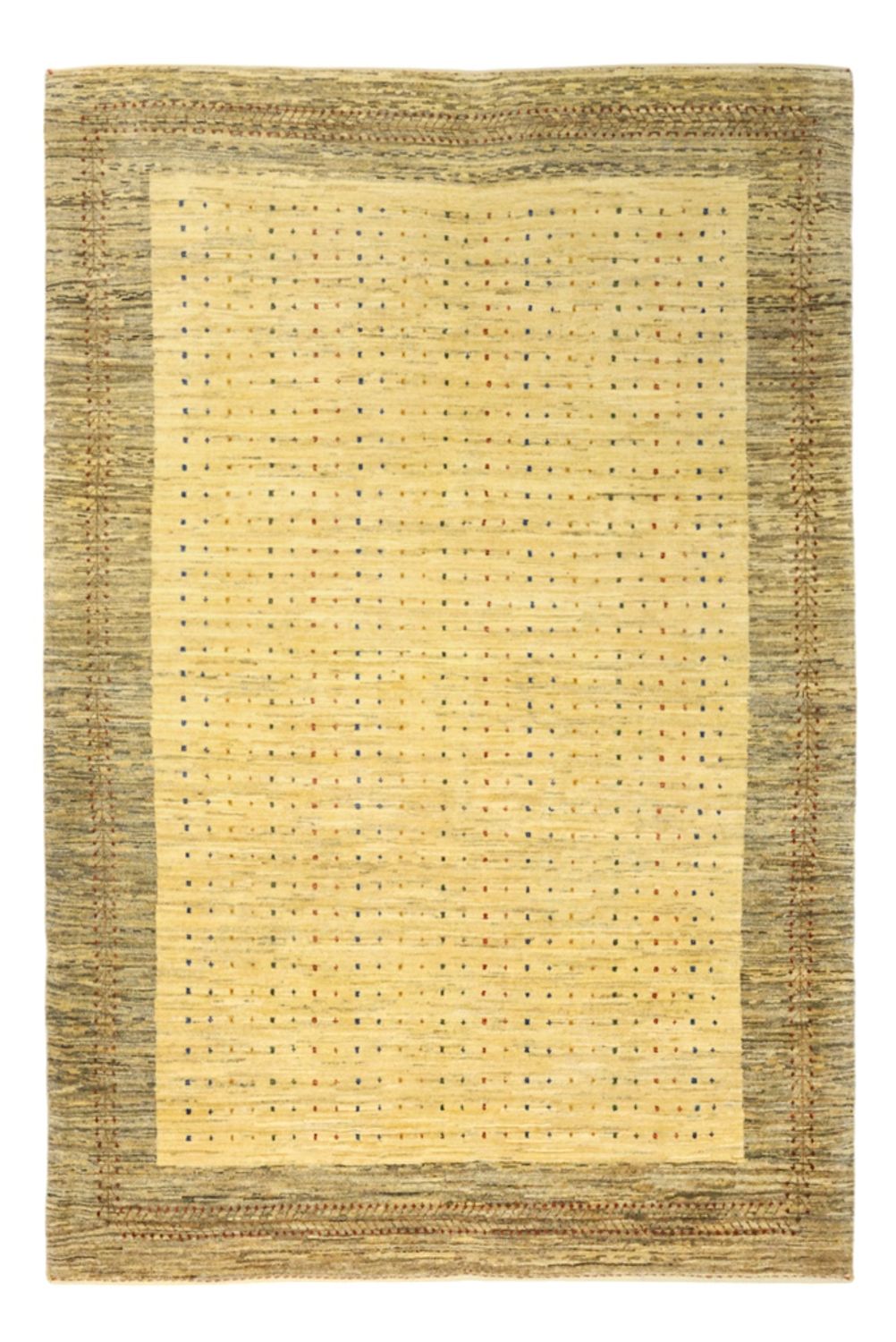 Gabbeh Rug - Kashkuli Perser - 174 x 115 cm - light beige