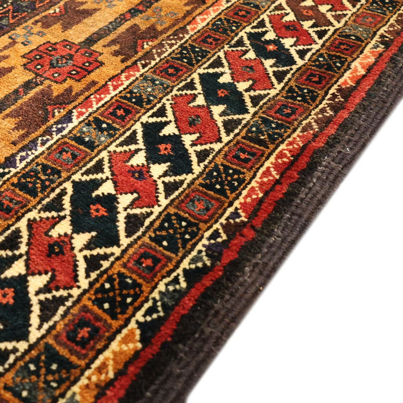 Runner Belutsch Rug - 230 x 120 cm - brown