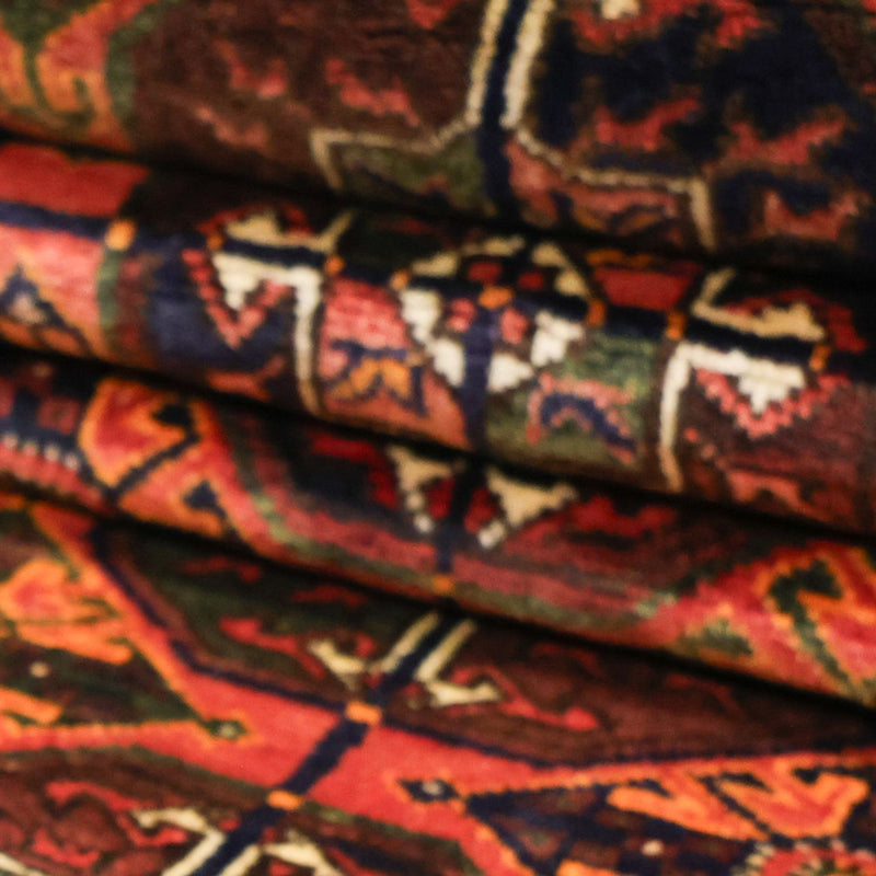 Runner Belutsch Rug - 254 x 117 cm - brown