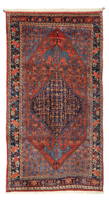 Perser Rug - Bidjar - 257 x 143 cm - dark red