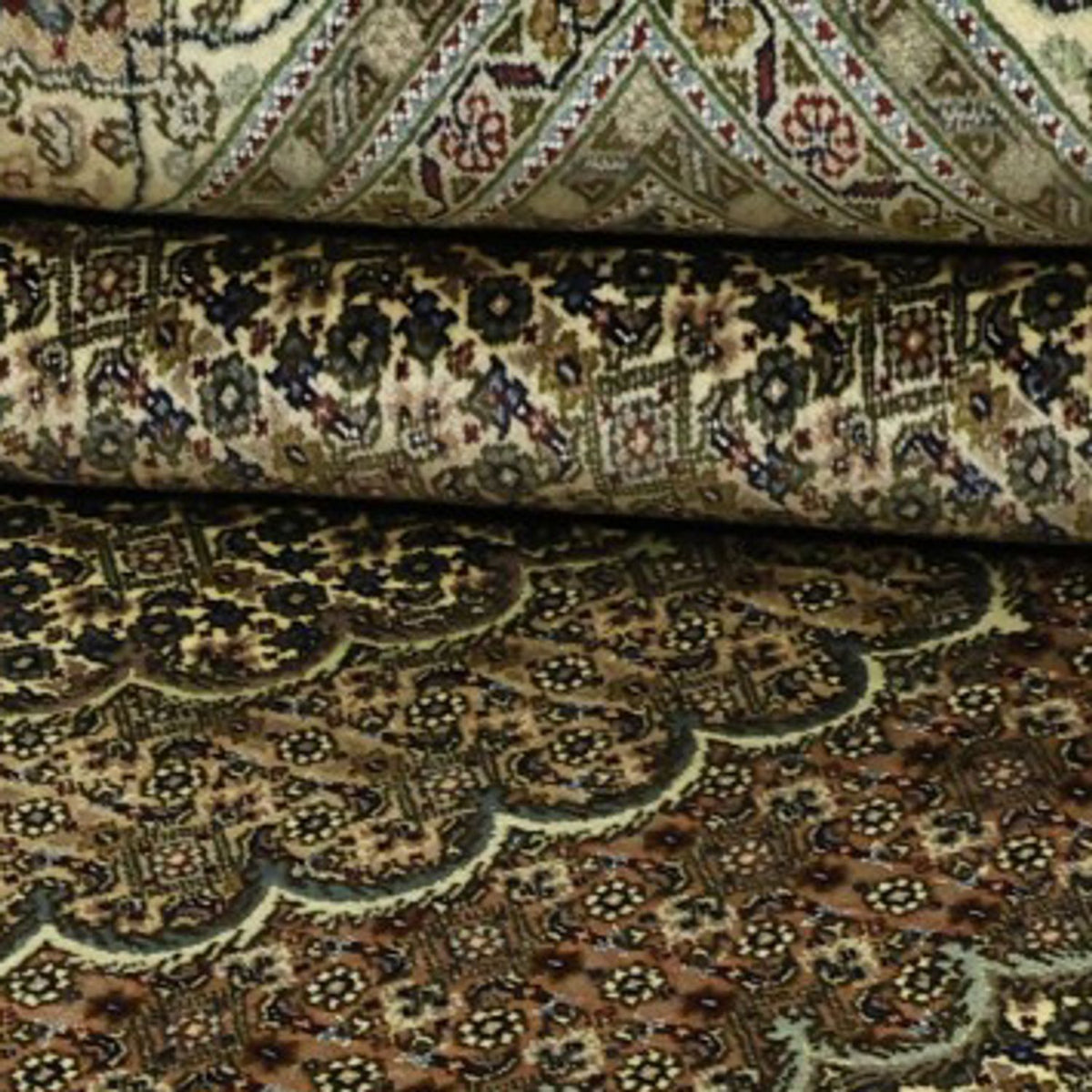 Perser Rug - Tabriz - Royal - Royal - 309 x 199 cm - silver