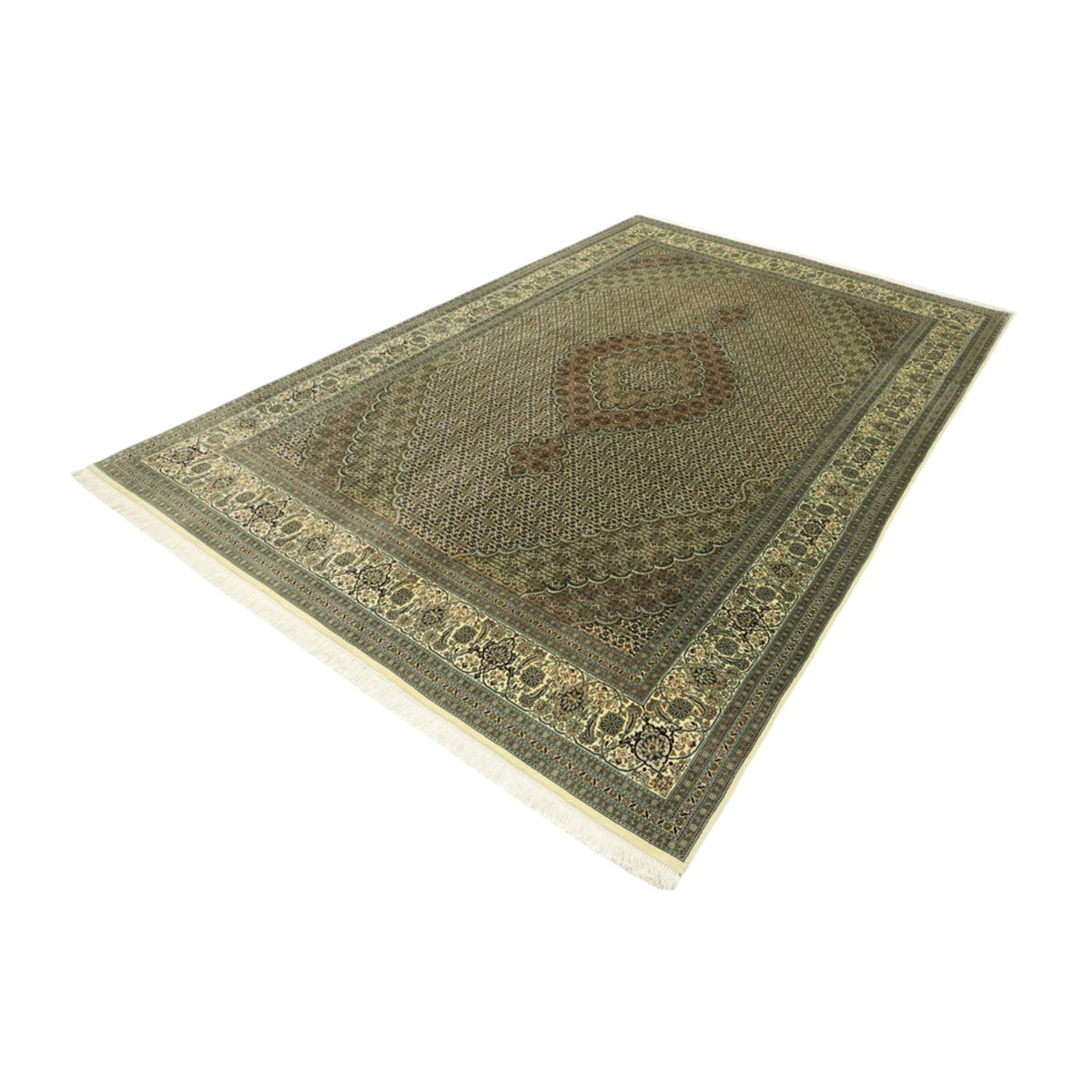 Perser Rug - Tabriz - Royal - Royal - 309 x 199 cm - silver