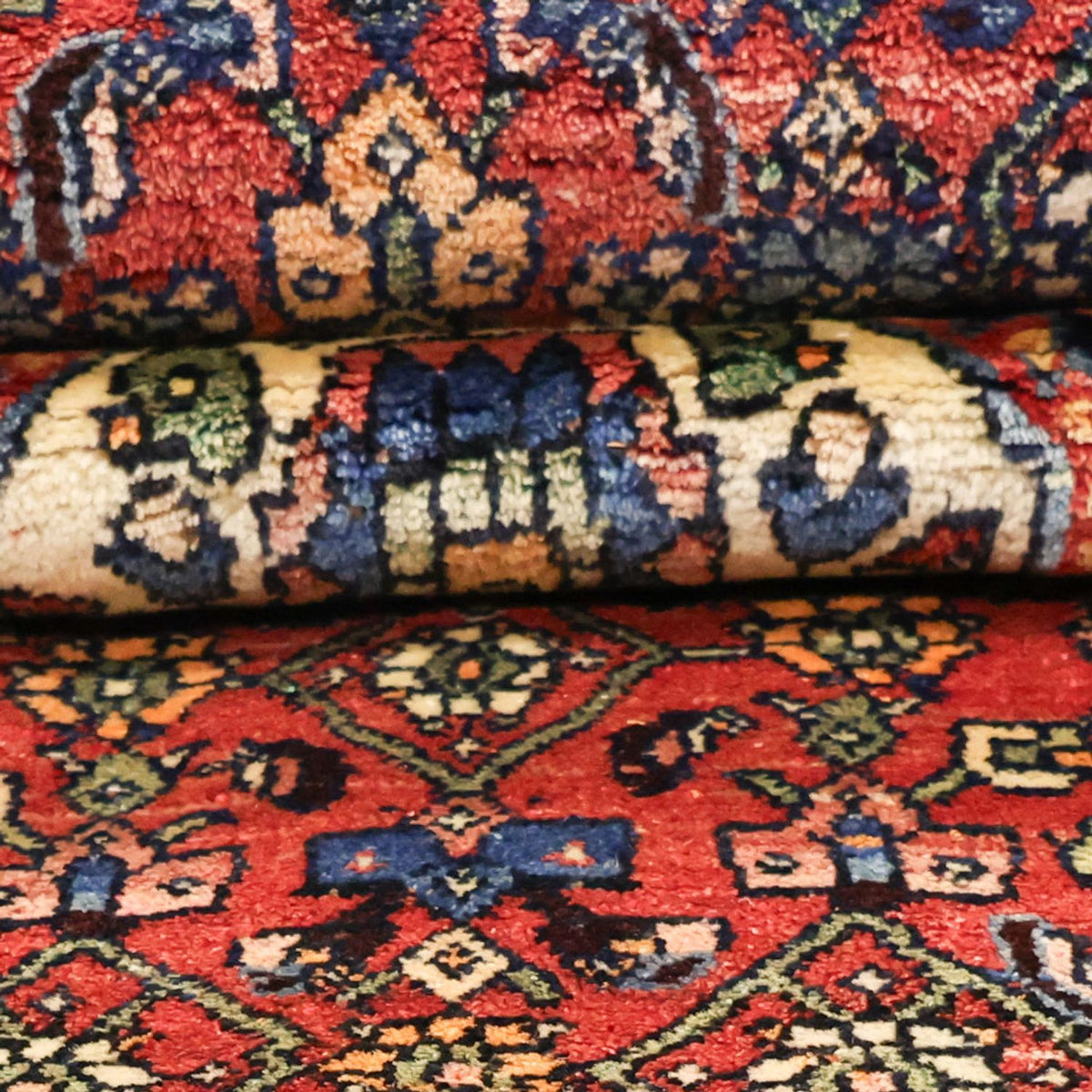 Perser Rug - Nomadic - 260 x 135 cm - terracotta