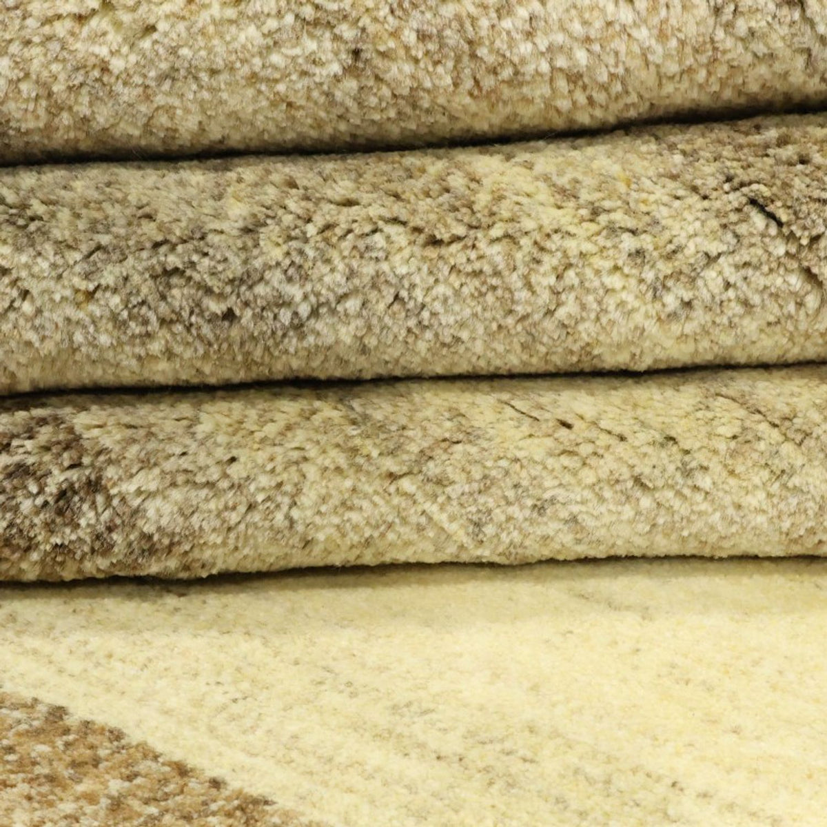 Gabbeh Rug - Perser - 329 x 247 cm - dark beige