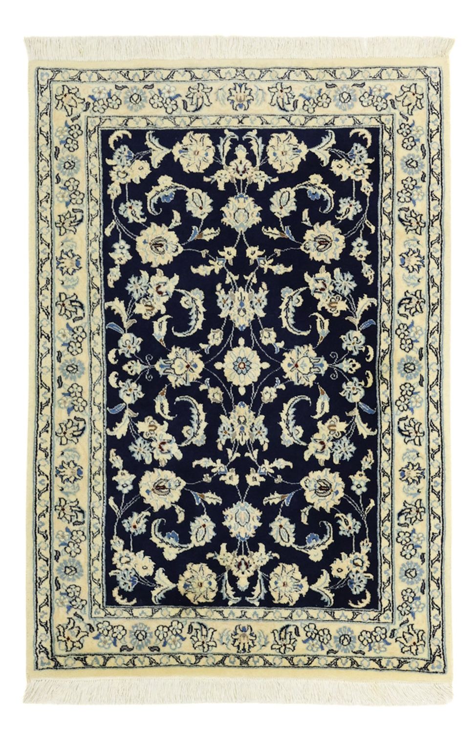 Perser Rug - Nain - Royal - Royal - 114 x 78 cm - dark blue