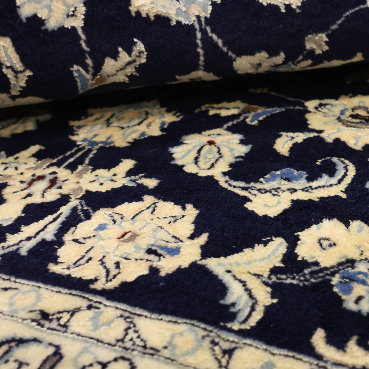 Perser Rug - Nain - Royal - Royal - 114 x 78 cm - dark blue