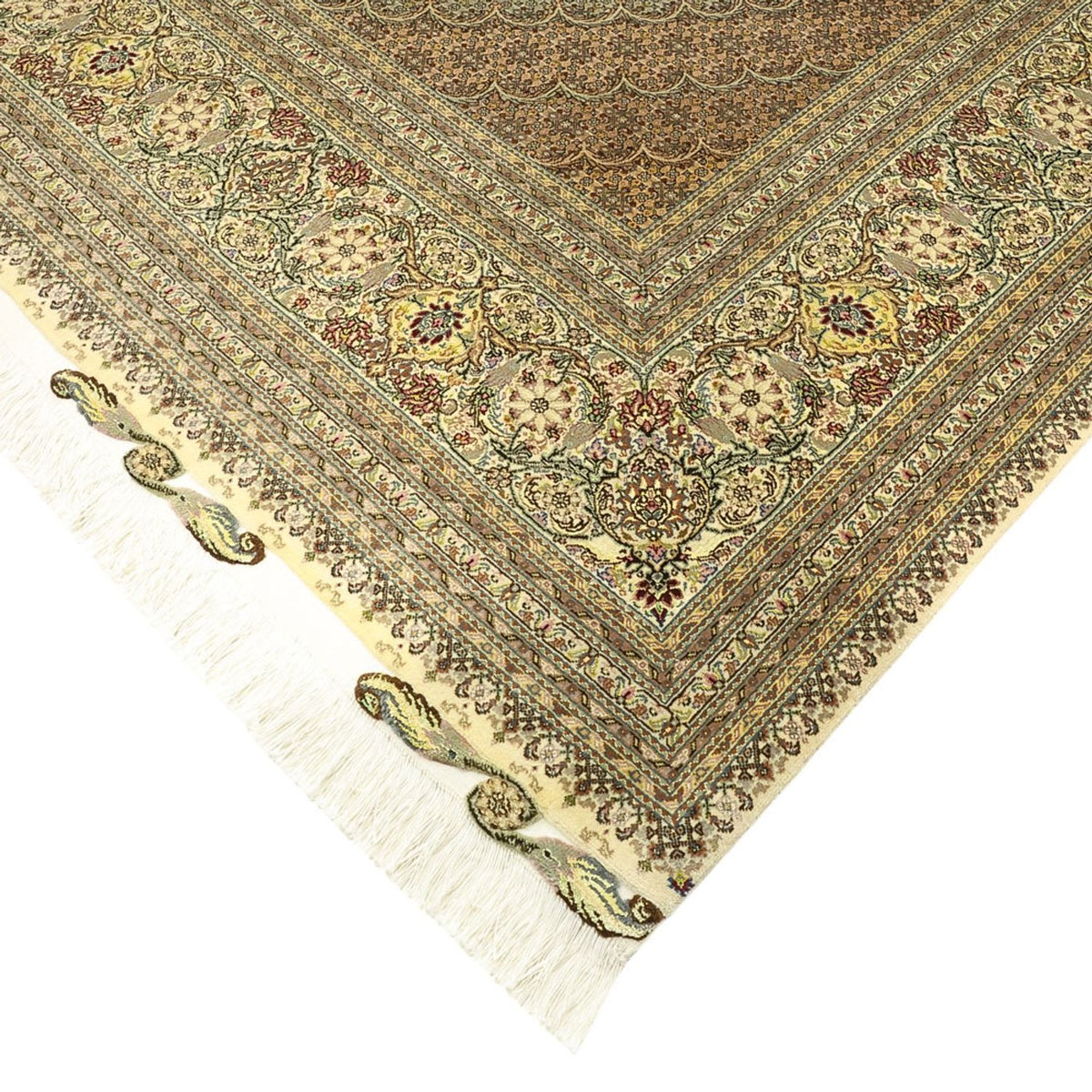 Perser Rug - Tabriz - Royal - Royal - 351 x 250 cm - dark beige
