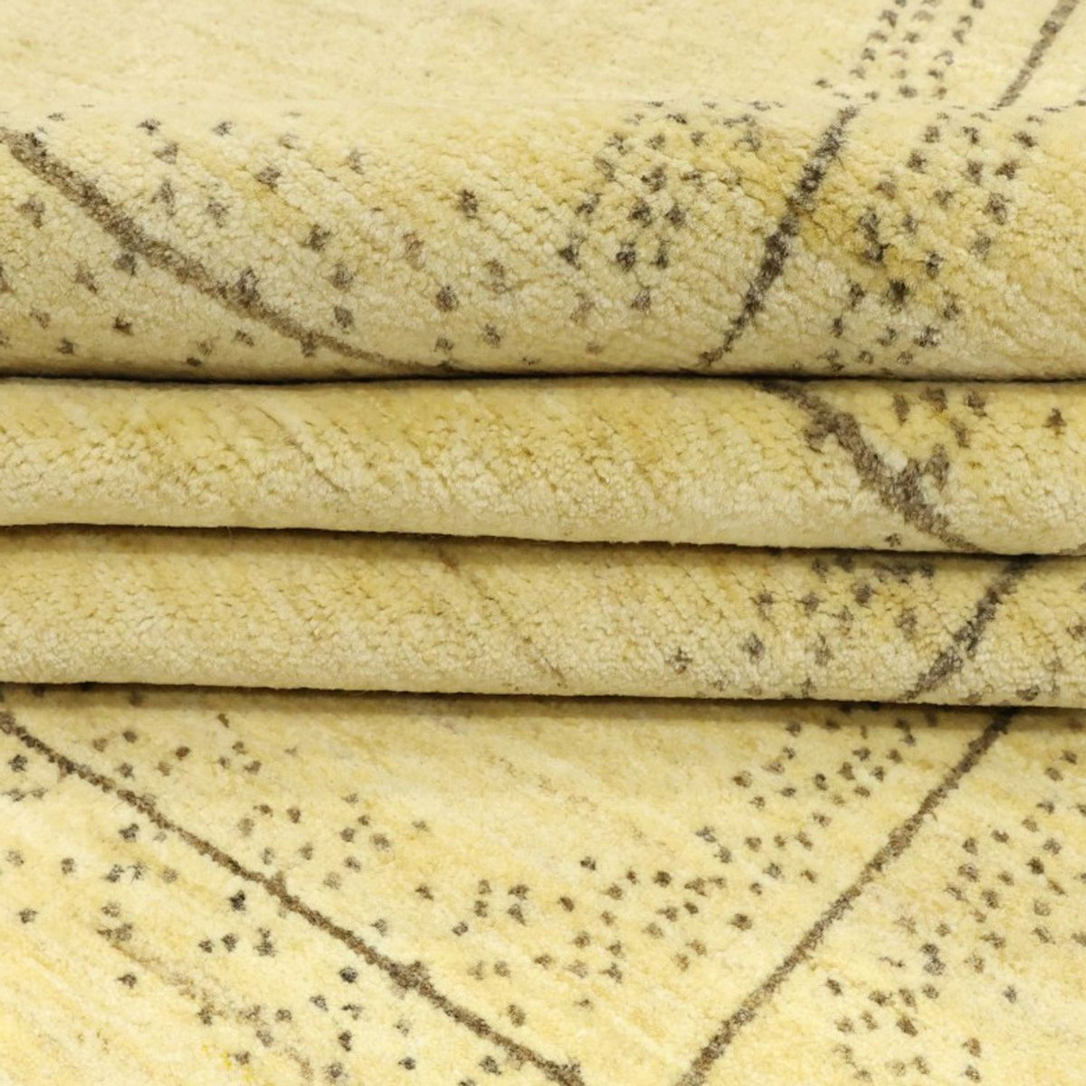 Gabbeh Rug - Loribaft Perser - 283 x 221 cm - beige