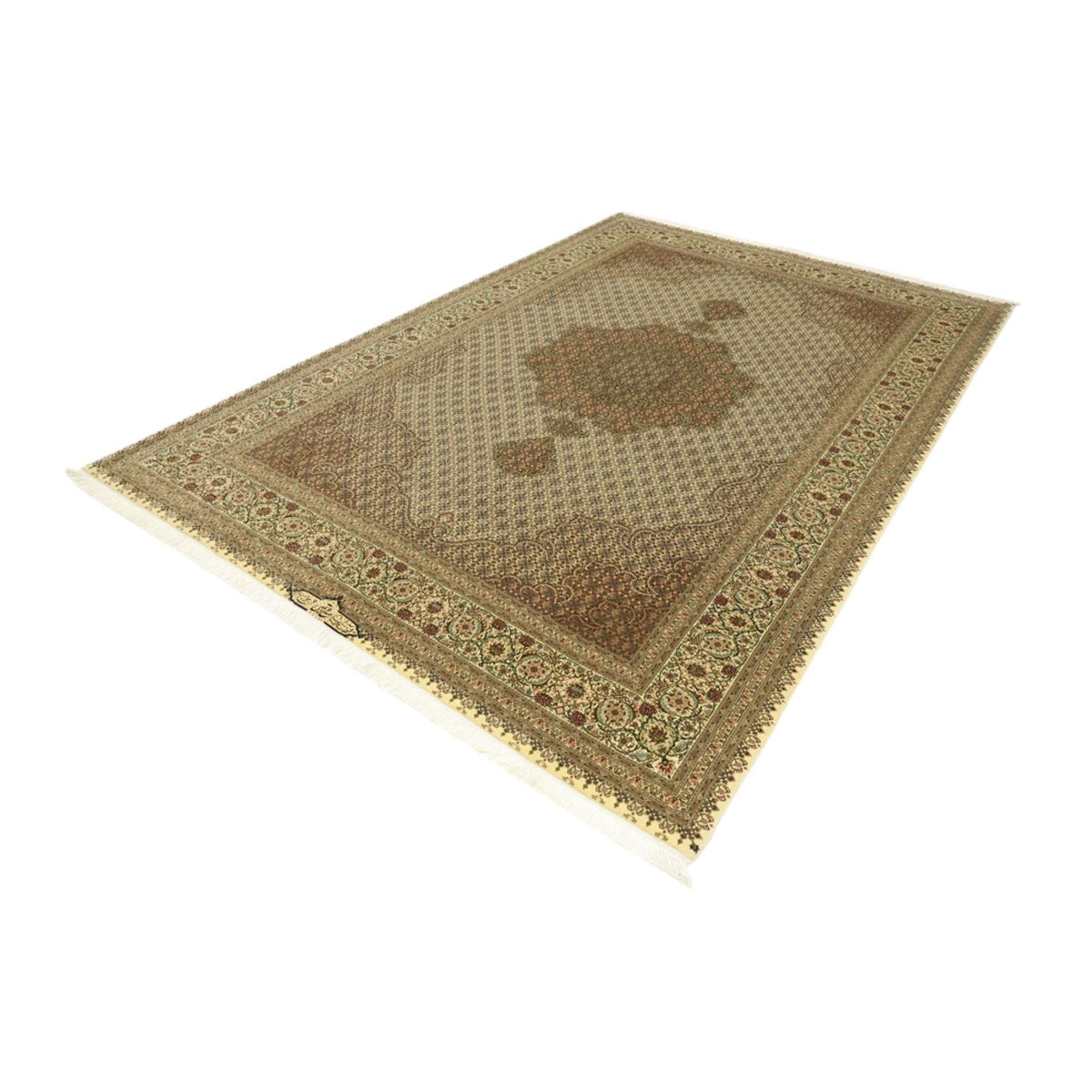 Perser Rug - Tabriz - Royal - Royal - 303 x 203 cm - dark beige