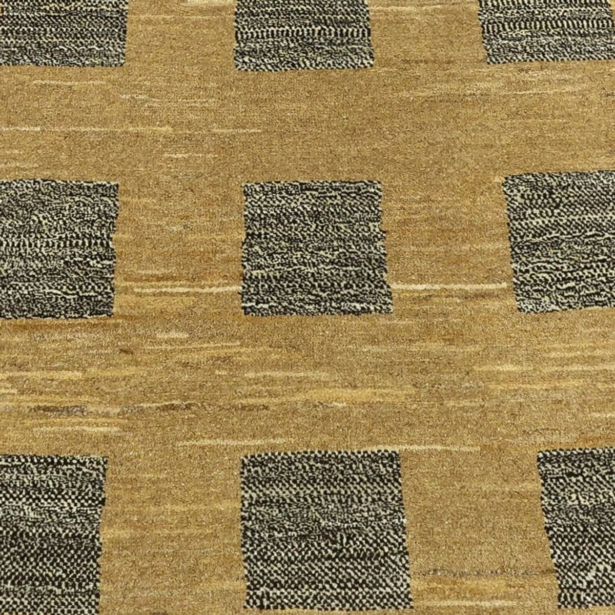Gabbeh Rug - Loribaft Perser square  - 200 x 194 cm - dark beige