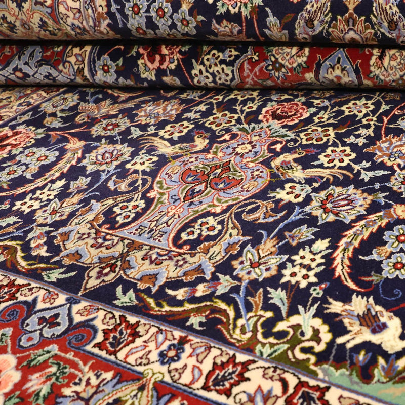 Indo Isfahan Rug 166x114cm - Oriental Rug