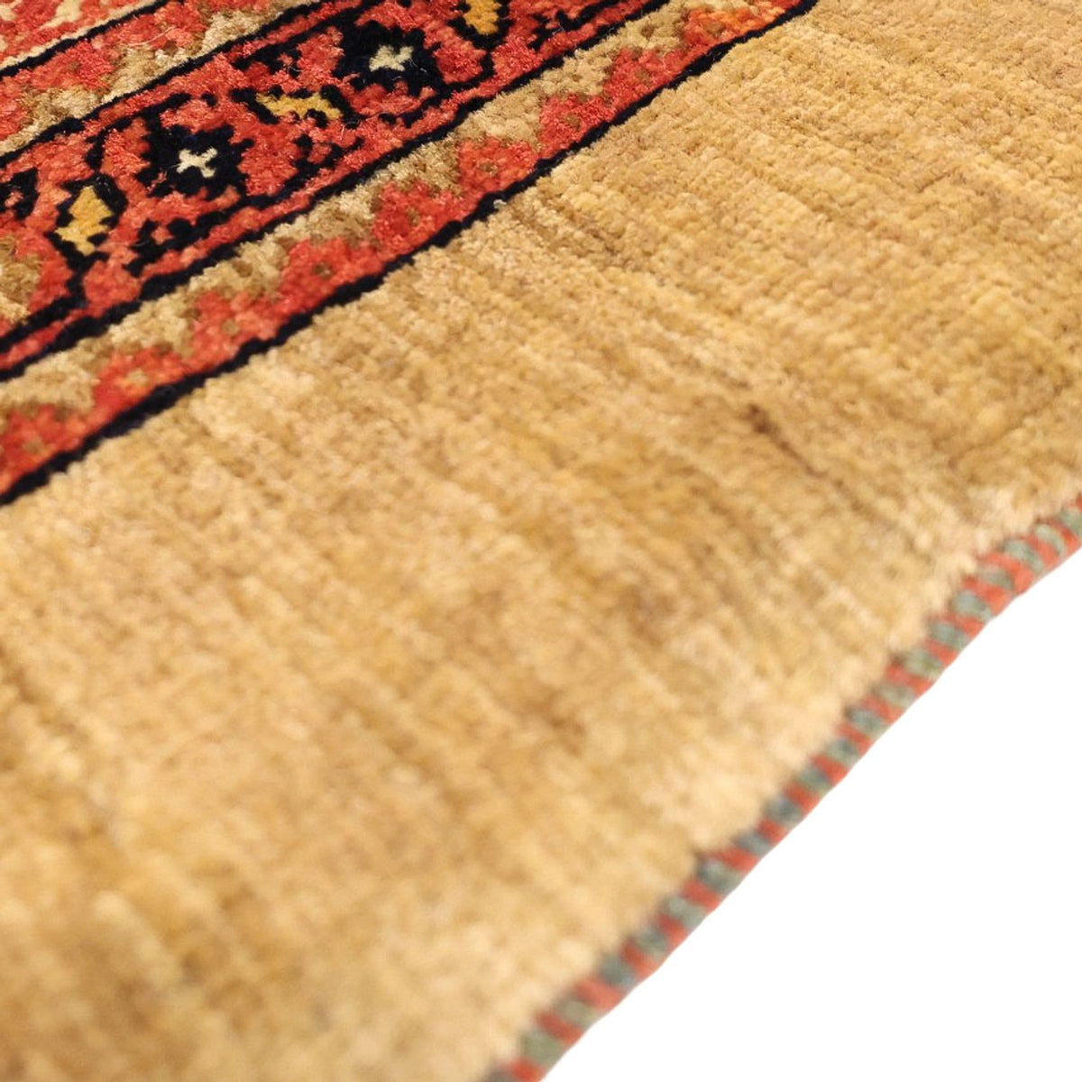 Runner Gabbeh Rug - Loribaft Perser - 187 x 103 cm - brown