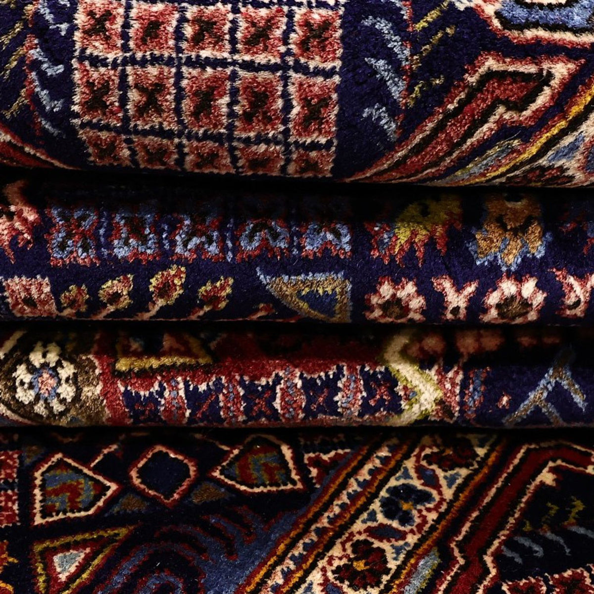 Perser Rug - Keshan - 215 x 140 cm - dark blue