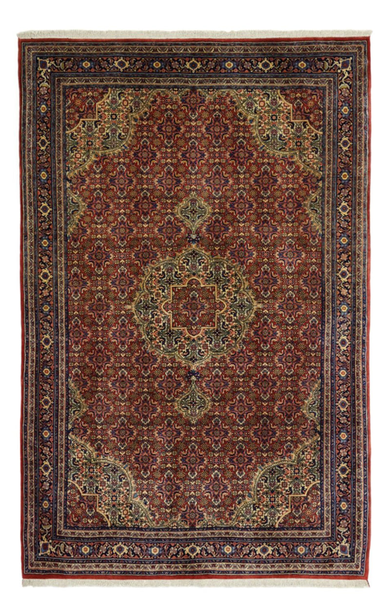 Perser Rug - Bidjar - 216 x 144 cm - dark red