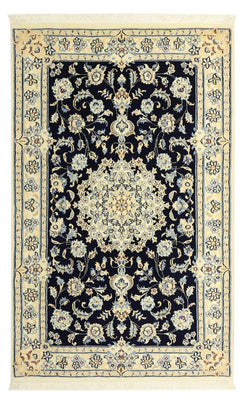 Perser Rug - Nain - Royal - Royal - 136 x 86 cm - dark blue