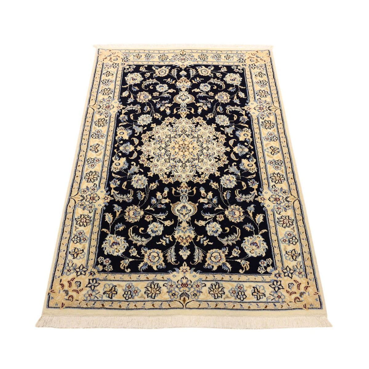 Perser Rug - Nain - Royal - Royal - 136 x 86 cm - dark blue