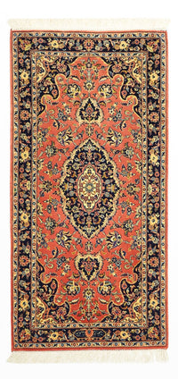 Perser Rug - Keshan - Silk Warp - 122 x 59 cm - red