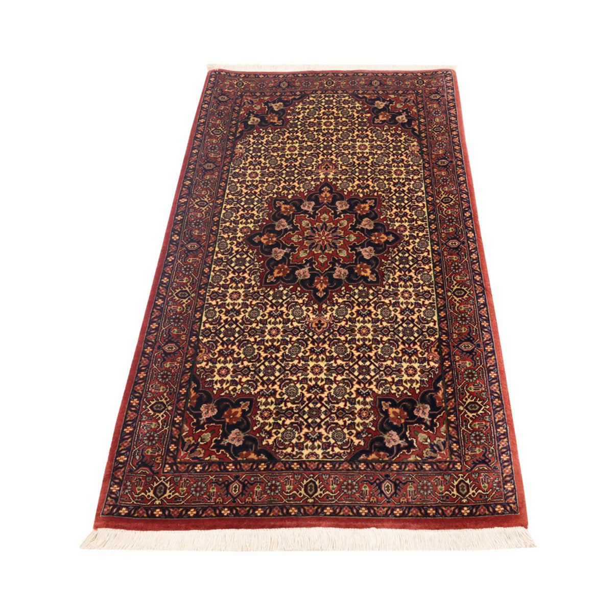Perser Rug - Bidjar - 140 x 70 cm - dark beige