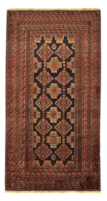 Runner Belutsch Rug - 186 x 101 cm - dark brown