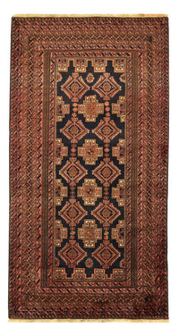 Runner Belutsch Rug - 186 x 101 cm - dark brown