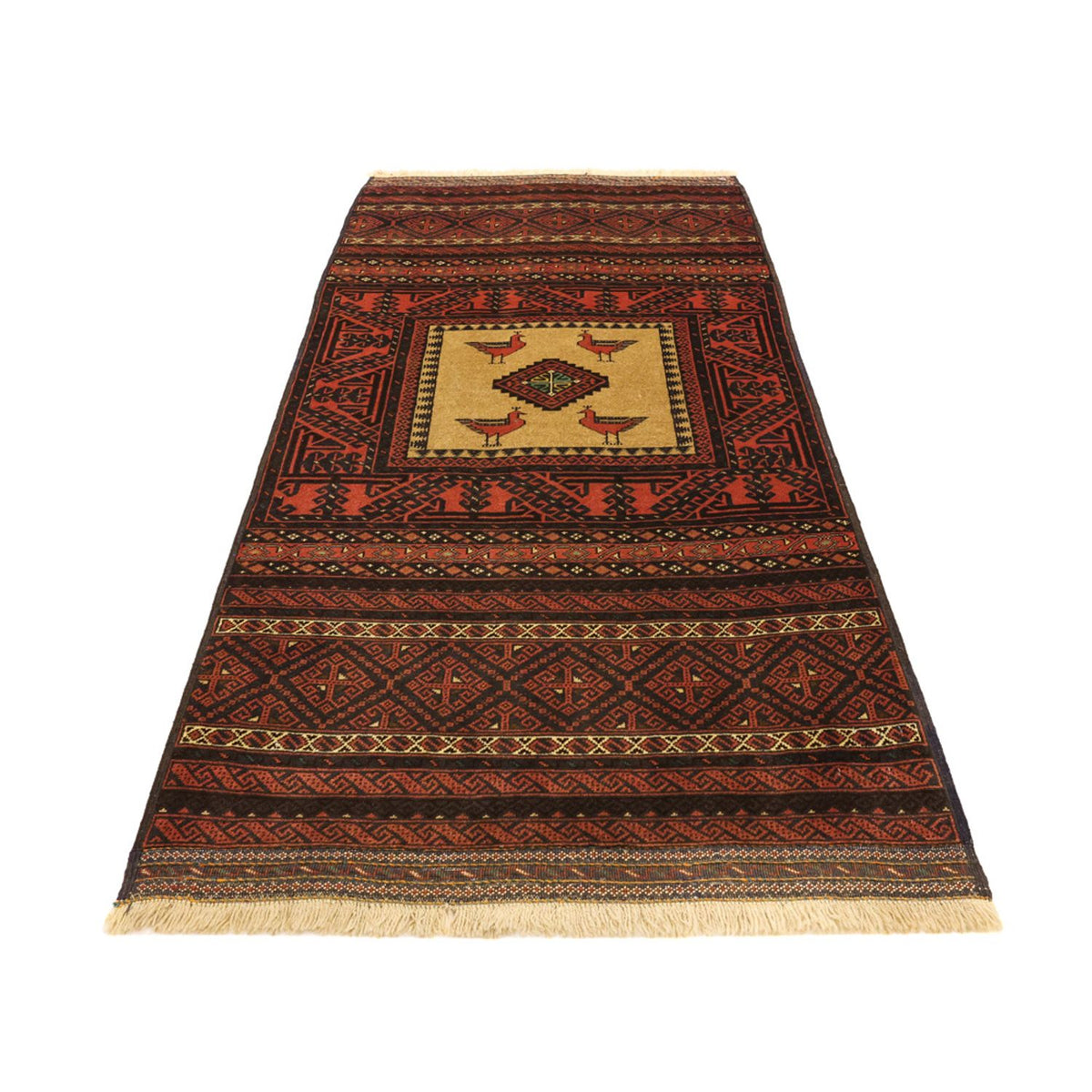 Runner Belutsch Rug - 198 x 96 cm - multicolored